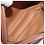 Céline Borsa a Spalla in Tela Macadam CELINE in Pelle PVC Marrone Oro Auth 128661 D'oro - vista 10