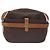 Céline Borsa a Spalla in Tela Macadam CELINE in Pelle PVC Marrone Oro Auth 128661 D'oro - vista 13