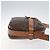 Céline Borsa a Spalla in Tela Macadam CELINE in Pelle PVC Marrone Oro Auth 128661 D'oro - vista 3