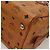 Borsa MCM Logogram Vicetos in pelle PVC marrone e oro Auth th6169 D'oro - vista 14