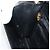 Borsa a spalla in pelle Gucci catena nera oro Auth ep9431 Nero D'oro - vista 20