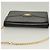 Borsa a spalla in pelle Gucci catena nera oro Auth ep9431 Nero D'oro - vista 6
