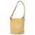 Prada Bolsa de Ombro de Couro Bege Auth 129420 - vista 13