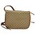 Céline Borsa a Spalla in Tela Macadam CELINE Beige Oro Auth 127903 D'oro - vista 2
