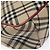 Burberry Nova Check blaue Label Tragetasche aus Canvas Beige Silber Authentisch BA3843 - Ansicht 14