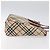 Burberry Nova Check blaue Label Tragetasche aus Canvas Beige Silber Authentisch BA3843 - Ansicht 3