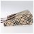 Burberry Nova Check blaue Label Tragetasche aus Canvas Beige Silber Authentisch BA3843 - Ansicht 4