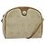 Borsa a spalla in tela a nido d'ape PVC beige Auth BA3904 Christian Dior