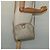 Borsa a spalla in tela a nido d'ape PVC beige Auth BA3904 Christian Dior - vista 19