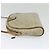 Borsa a spalla in tela a nido d'ape PVC beige Auth BA3904 Christian Dior - vista 3