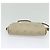 Borsa a spalla in tela a nido d'ape PVC beige Auth BA3904 Christian Dior - vista 5