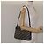 Borsa a Spalla in Tela Trotter Christian Dior Blu Navy Oro Auth 128445 D'oro - vista 20