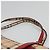 Burberry Borsa Tote Nova Check in PVC beige, oro e rosso Auth 128403 D'oro - vista 8