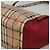 Burberry Borsa Tote Nova Check in PVC beige, oro e rosso Auth 128403 D'oro - vista 9