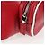 PRADA Borsa a tracolla in pelle argento rosso Auth 130229V - vista 18