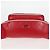PRADA Borsa a tracolla in pelle argento rosso Auth 130229V - vista 5
