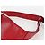 PRADA Borsa a tracolla in pelle argento rosso Auth 130229V - vista 8