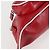 PRADA Borsa a tracolla in pelle argento rosso Auth 130229V - vista 9