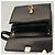Céline Borsa a Spalla in Pelle Nera e Oro Auth BA3770 Nero D'oro - vista 11