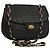BALLY Borsa a Spalla in Pelle Trapuntata con Catena Nero Oro Auth BA3955 D'oro