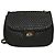 BALLY Borsa a Spalla in Pelle Trapuntata con Catena Nero Oro Auth BA3955 D'oro - vista 13