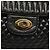 BALLY Borsa a Spalla in Pelle Trapuntata con Catena Nero Oro Auth BA3955 D'oro - vista 17