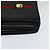 Borsa a spalla in pelle nera e oro della linea Sherry di GUCCI Auth ep9327 Nero D'oro - vista 15