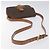Céline CELINE Macadam Canvas Schultertasche aus PVC-Leder Braun Gold Auth 128760 Golden - Ansicht 7