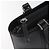 Borsa a mano in pelle nera e argento autentica BURBERRY ep9535 Nero - vista 10
