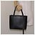 Borsa a mano in pelle nera e argento autentica BURBERRY ep9535 Nero - vista 20
