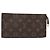 LOUIS VUITTON Bolsa de Accesorios Monogram Bucket GM LV Auth SW1061 Monograma