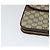 Gucci Sac à bandoulière GG Supreme en PVC beige et or Auth th6212 Doré - vue 9