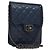 Borsa a Spalla CHANEL in Pelle di Agnello Blu CC Auth BA3679