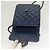 Borsa a Spalla CHANEL in Pelle di Agnello Blu CC Auth BA3679 - vista 10