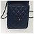 Borsa a Spalla CHANEL in Pelle di Agnello Blu CC Auth BA3679 - vista 20