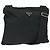 Borsa a Spalla PRADA in Nylon Nero Argento Autentica mr1401