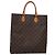 LOUIS VUITTON Borsa Sac Plat Monogram M51140 LV Auth 128308 Monogramma