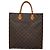 LOUIS VUITTON Borsa Sac Plat Monogram M51140 LV Auth 128308 Monogramma - vista 2