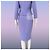 Chanel Traje de Tweed Lavanda con Botones de Joyas 38 FR - vista 14