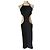 Autre Marque Wunderschönes schwarzes Midi-Kleid von Benetton, Cut-Out-Modell, Größe S, neu
