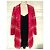 Agnès b. Red Wool Coat Size 44 - view 19