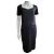 Joseph Vestido lápiz de lana a rayas "Estilo Ciudad" Gris