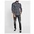 Camicia stampata All Saints Grigio Blu scuro - vista 3