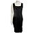Joseph Vestido de seda Amarillis negro
