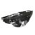Marsupio/borsa a tracolla Jimmy Choo DERRY CNX con borchie a forma di stella Marrone Nero