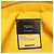 Borsa Baguette grande in nylon Econyl giallo Fendi - vista 5