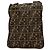 Borsa a tracolla in tela Zucca marrone con skull Fendi - vista 2