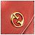 Borsa a Spalla in Pelle Rossa Gucci 1973 Rosso Bordò - vista 7