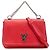 Twist Louis Vuitton Borsa Lockme II BB in pelle rossa Rosso