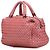 Bottega Veneta Bosto Intrecciato in Nappa Rosa - vista 2